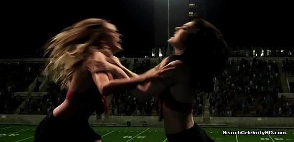  Jena Sims and Olivia Alexander Attack The Foot Cheerleader 2012